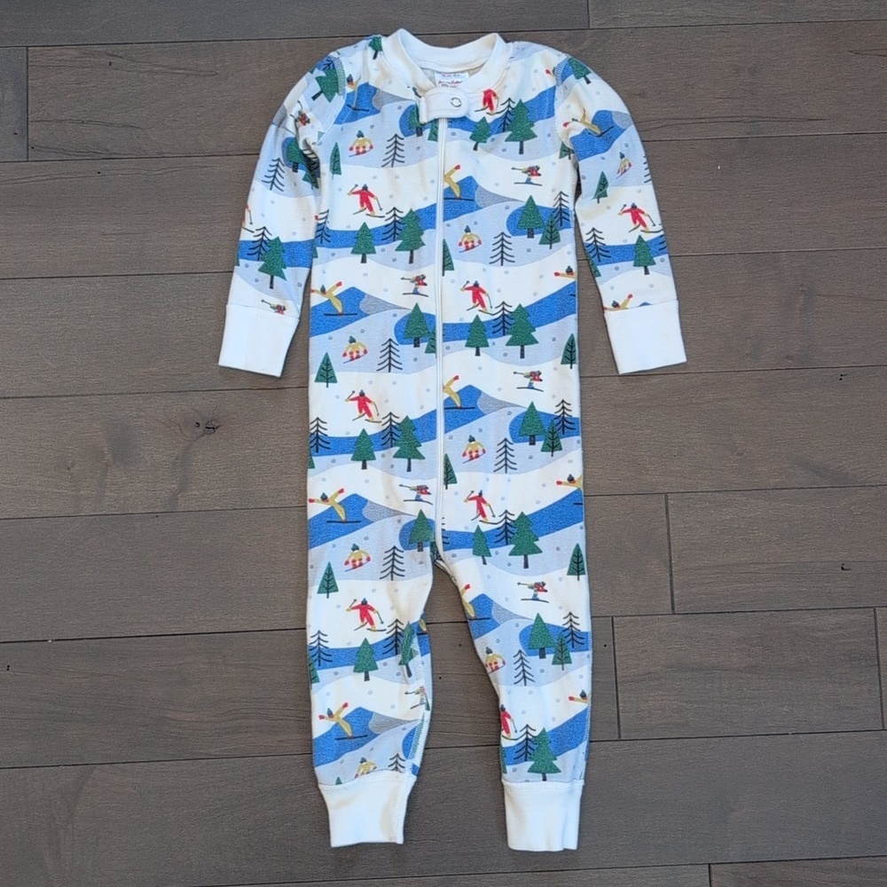 Hanna Andersson 2T Ski Print Sleeper